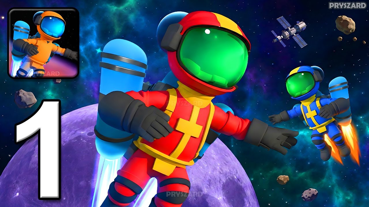 Space Survivor - Gameplay Walkthrough Part 1 - Survive in Dark Space  (iOS, Android)