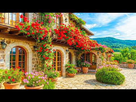 Step Into a Garden of Dreams 💗🌿 Relaxing Flower Landscapes That Feel Unreal