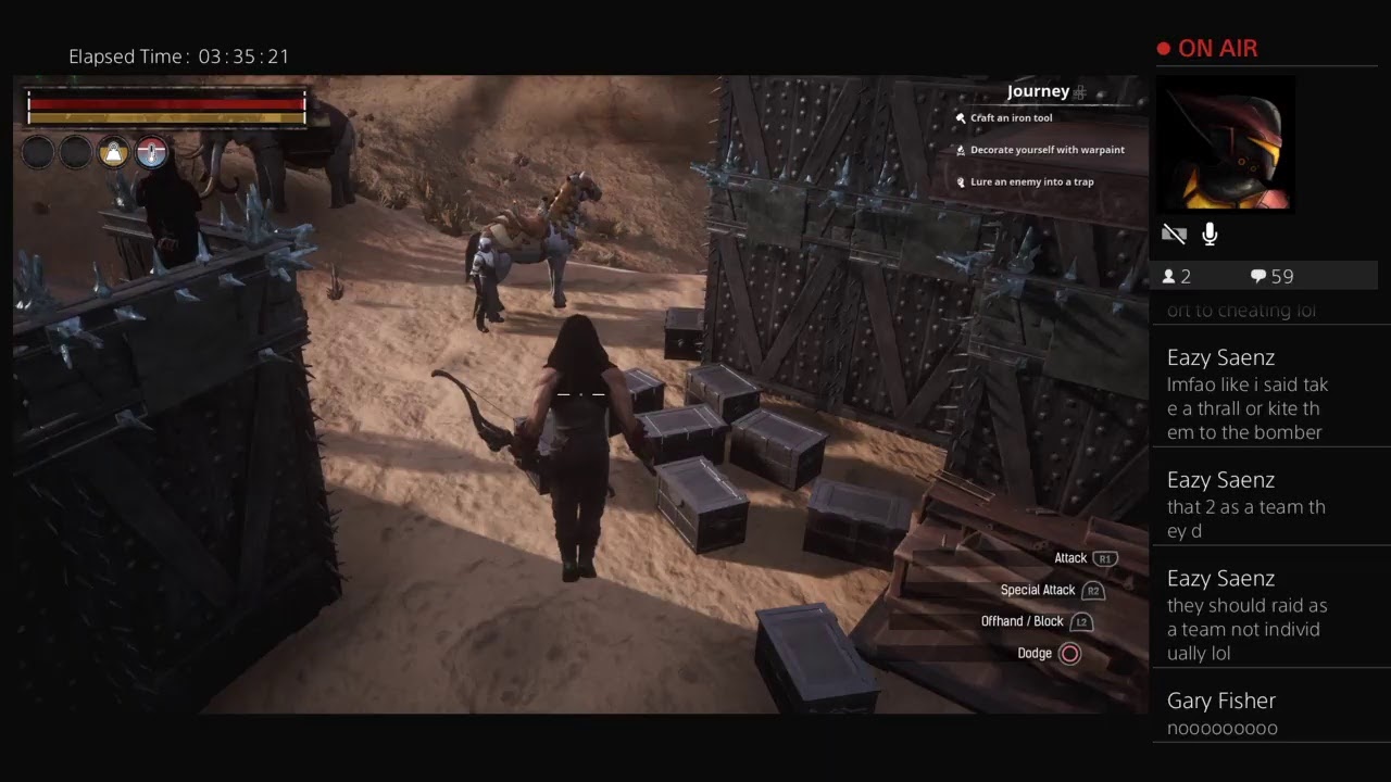 Conan Exiles Raid Base Event Broken Kingdom Theme - YouTube