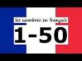 French NUMBERS 1 5 0 Les NOMBRES En Français 1 50 