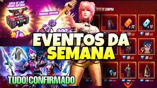 CORRE! BÔNUS DE RECARGA, AMOR TATUADO, DINO ANGELICAL E OUTRAS SKINS VOLTANDO, RECARGAS E MAIS!