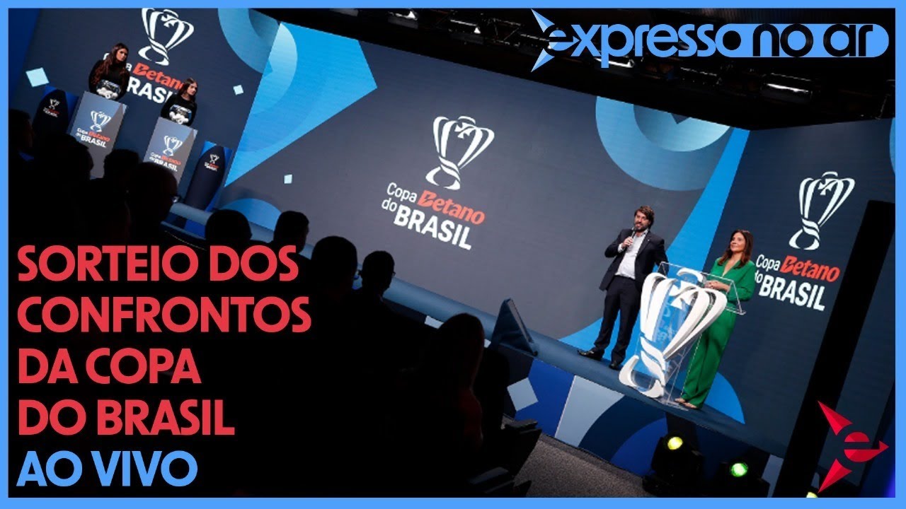 SORTEIO QUARTAS DA COPA DO BRASIL 2024 - AO VIVO - ADVERSÁRIO DO VASCO ...