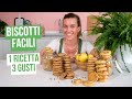 BISCOTTI FACILI E VEGETALI | 1 RICETTA PER TUTTI I GUSTI