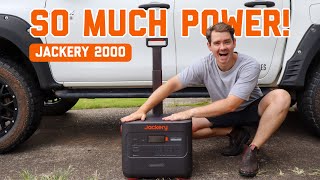 PORTABLE LITHIUM POWER - Jackery 2000 Plus now in Australia