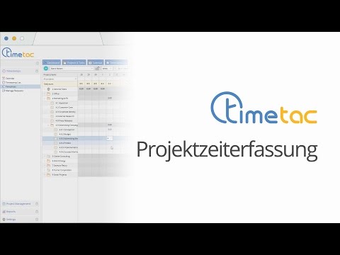 TimeTac Projektzeiterfassung