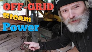 off-grid steam power is here! boiler with engine combination