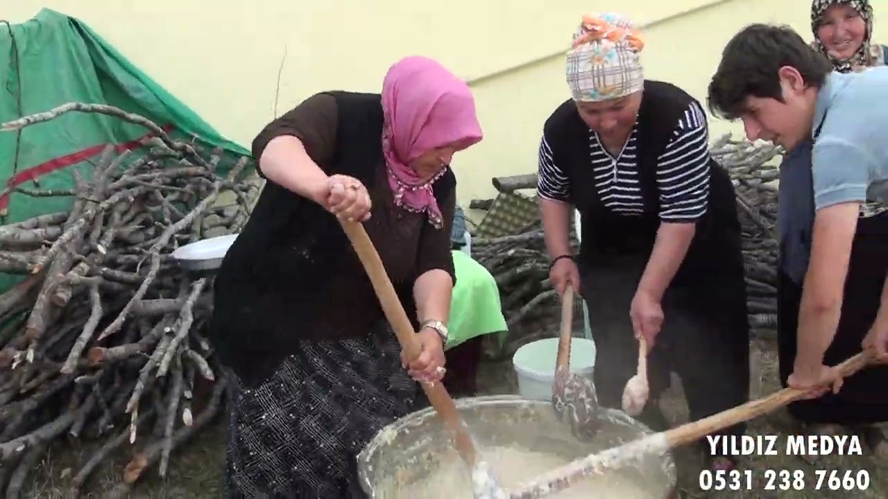 REŞADİYE DEMİRCİLİ KÖYÜ KEŞKEK GÜDÜLLEME #keşkek #davulzurna