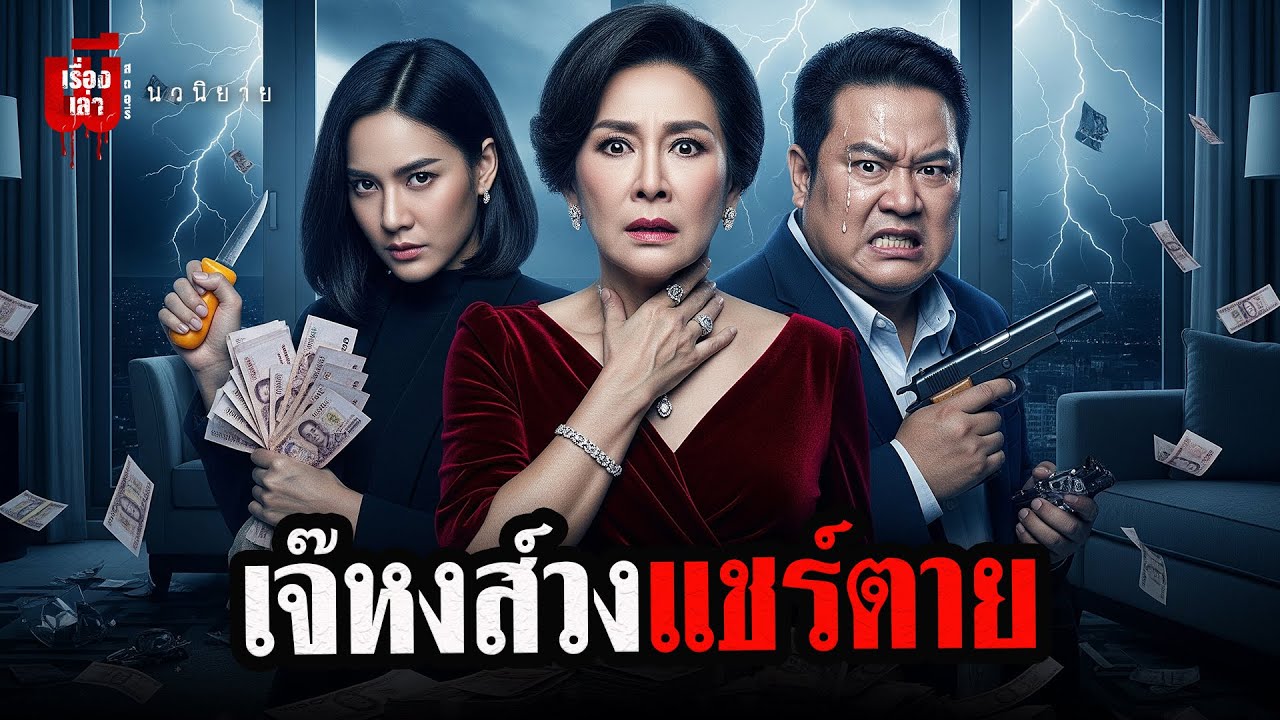 เจ๊หงส์วงแชร์ตาย (เรื่องเล่าผีสตอรี่) นิยายเรื่องเล่า ฆาตกรรมสืบสวน คดีฆาตกรรม