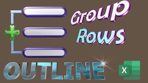 Excel - Group rows (Including Excel VBA)| Uncheck Summary Rows Below Detail