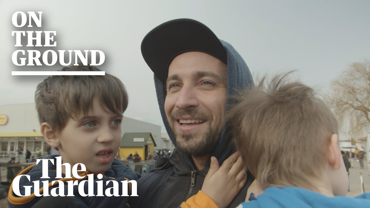 Film backdrop image for The Ukrainians returning home to fight against Russia: 'It's our duty' (2022)