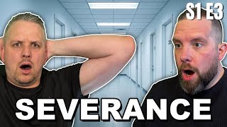 We Finally Watched SEVERANCE 🤯 | First Time Reaction | Apple TV+ Series | S1 E3