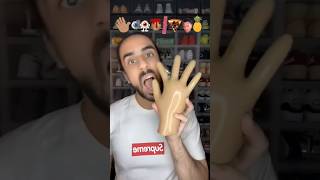 Food Asmr Eating A Gummy Hand And Other Snacks