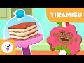 Learn delicious recipes - TIRAMISU - Nutrition for kids