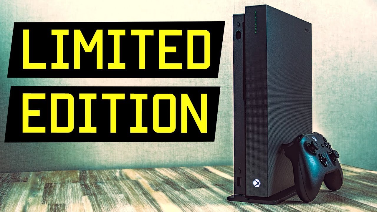 Xbox One X Project Scorpio Edition vs Standard Xbox One Comparison!