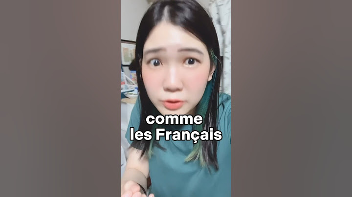 Ce son en français est très dur à prononcer pour moi #japonaise