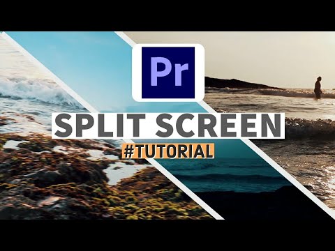How to create SPLIT SCREENS EFFECT in Premiere Pro (Simple and advanced)