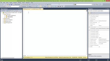 .3  إنشاء قاعدة البيانات على برنامج SQL Server