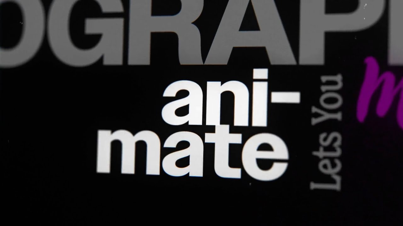 Kinetic Typography Maker 3D – After Effects Template | No Keyframes Engine