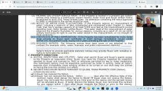 1 4 Family paragraph 6 E11 Certificat of Mold Remediation