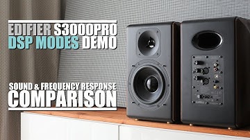 Edifier S3000 Pro DSP Modes Demo  ||  Sound & Frequency Respnse Comparison