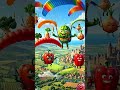 Paragliding🪂 #AICartoons #CartoonVideos #BabyCartoons #CocoMelon #AiStorts #paragliding #parachute