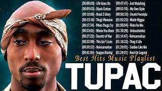 Tupac Shakur Greatest Full Album - Best of 2Pac Hits Playlist 2023 - Tupac Old Hip Hop Mix