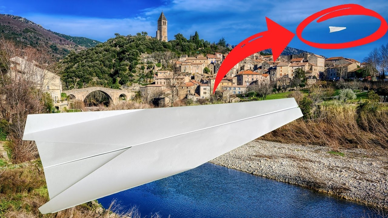 Comment faire un Avion en Papier qui vole loin et longtemps comme un
