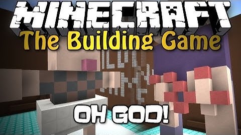 Minecraft Minigame: OH GOD! Building Game w/ Friends!
