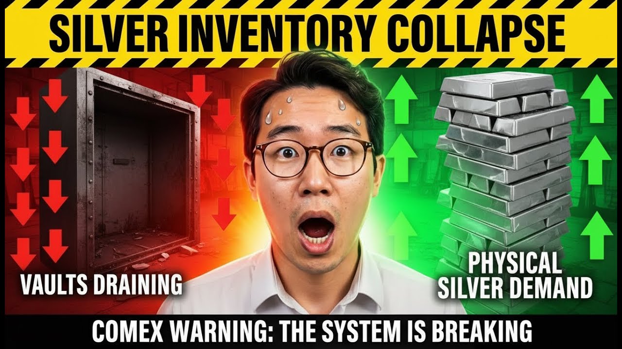 COMEX Silver Inventory COLLAPSE: The 11-Year Low No One Is Talking About