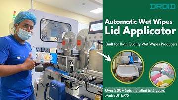 Your No.1 Choice of Wet Wipes Lid Applicator ( 2022 )_Automatic Wet Wipes Capping Machine_ DROID