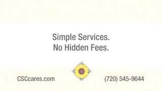 Cremation Society of Colorado Commercial