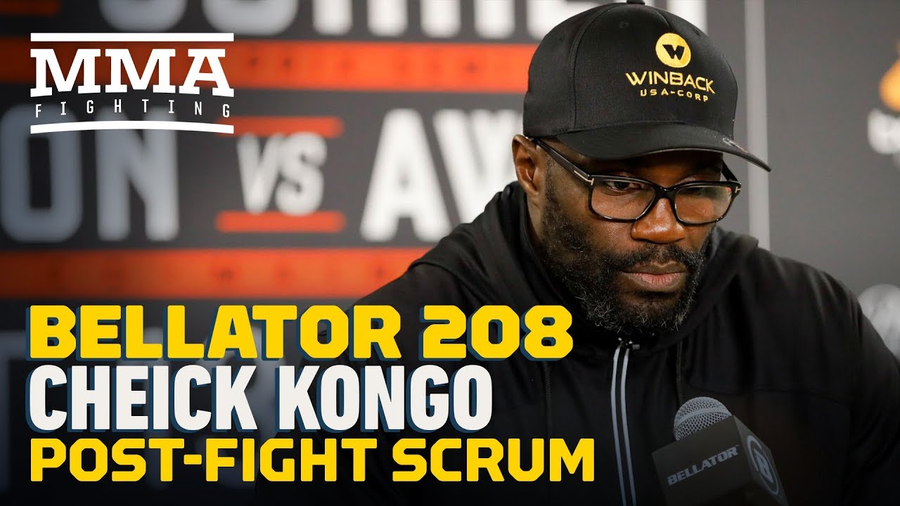 Bellator 208: Cheick Kongo Post-Fight Press Conference - MMA Fighting