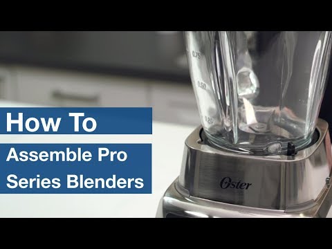 How To Assemble Oster® Pro Series Blenders | Oster® - YouTube