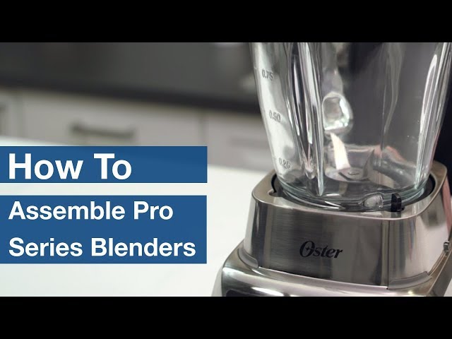 Oster Power Reversing Blender with Touchscreen - Silver 