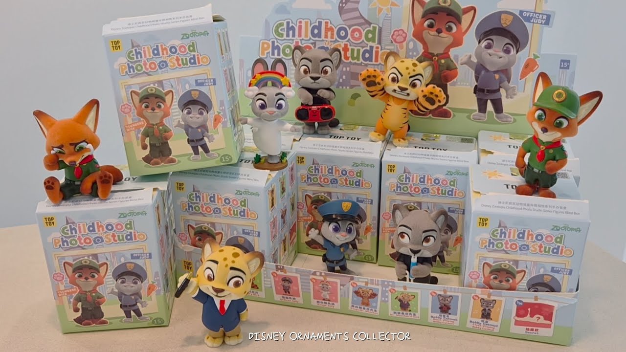 Unboxing Zootopia Childhood Photo Studio Series (Full Box!) - YouTube