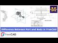 Difference Between Part and Body in Part Design Workbench | 3D Modeling | Mechnexus |