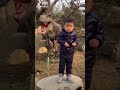 Chinese Boy Terrified of ‘Dinosaur’ Forces Oscar-Worthy Smile For The Camera