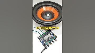 Gold 528BHV 2.1 Amplifier #shorts #youlikeelectronic #automobile