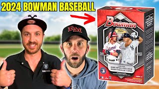 RETAIL BASEBALL IS LOADED! 2024 BOWMAN BASEBALL BLASTER BOX REVIEW!