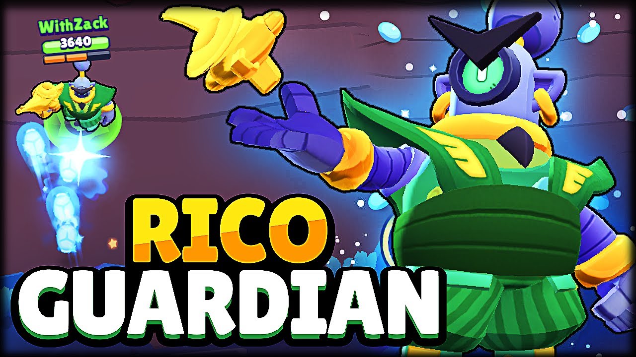 Me Compro La Skin De Rico Guardia Y Lo Subo A 600 Copas En Brawl Stars Withzack Youtube - rico guarda brawl stars