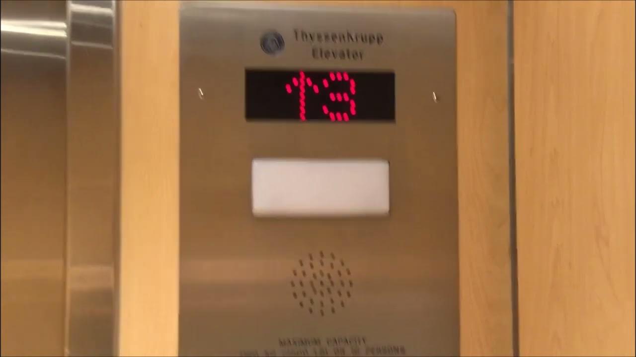 Thyssenkrupp Northern Hydraulic Elevator at Lougheed Plaza, Burnaby