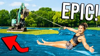 Most EXTREME 360 Degree WATERSLIDE!