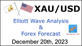XAUUSD Elliott Wave Analysis | Gold Analysis | December 20, 2023 | XAUUSD Analysis Today