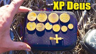 Шикарные находки на месте старой деревни. Весенний коп 2023 с XP Deus