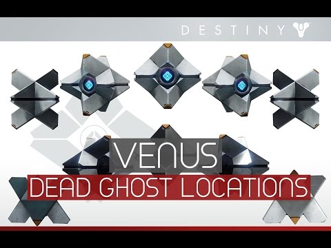Destiny - VENUS - All Dead Ghosts Locations ( Ghost Hunter Achievement / Trophy )
