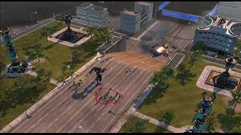 Command & Conquer 3: Tiberium Wars GDI Strategy Video