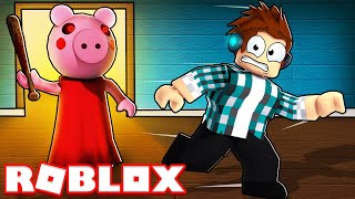 FUJA DA PIGGY!  ROBLOX O Filme