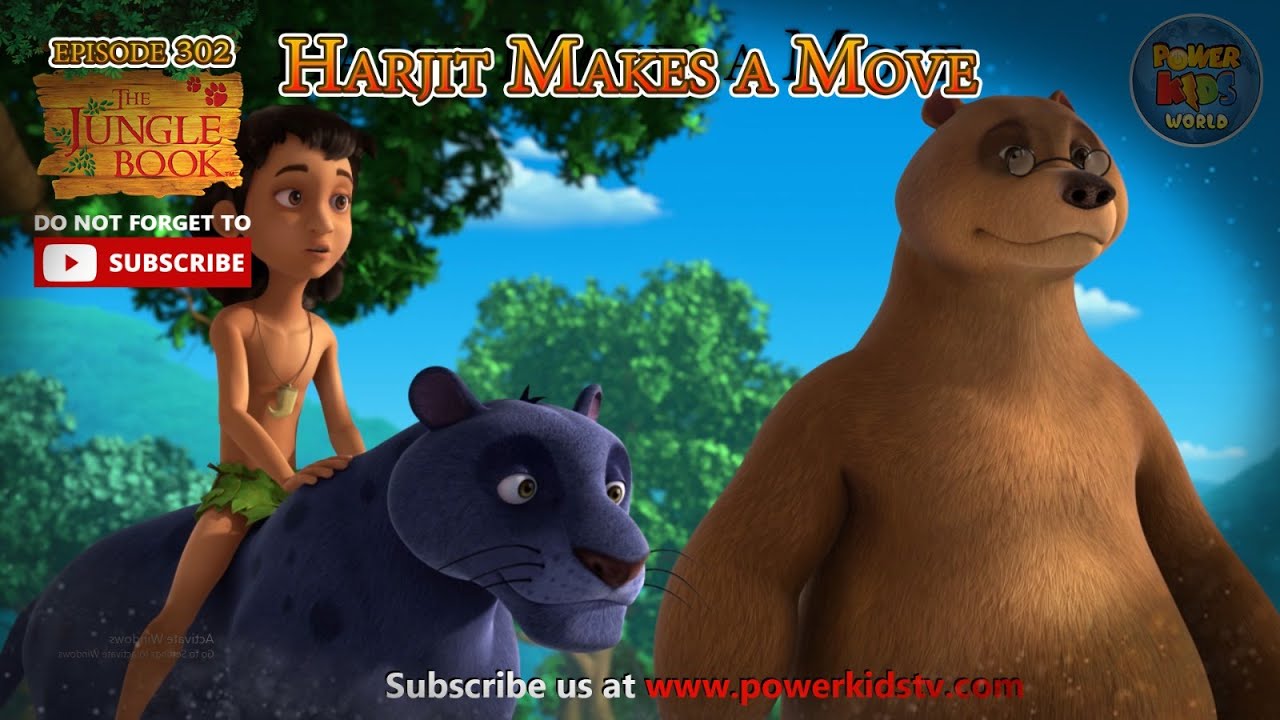 Jungle Book Cartoon for Kids | Adventures of Mowgli in English ...