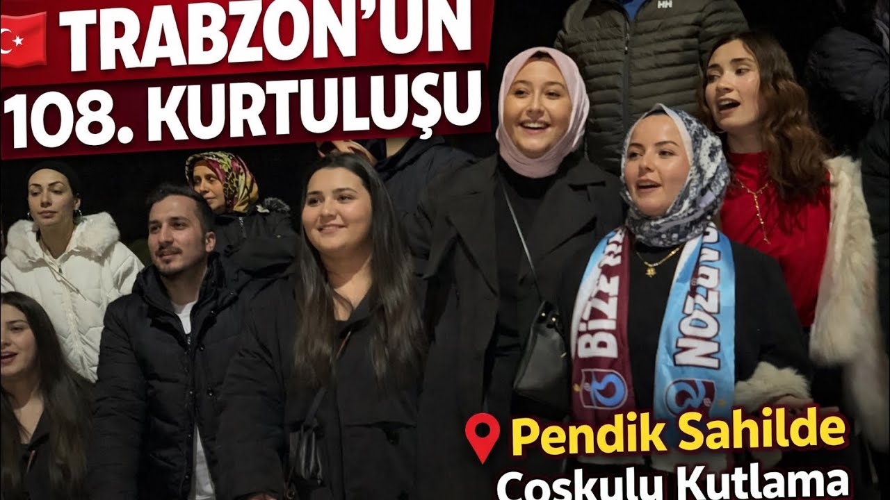 Trabzon’un 108. Kurtuluş Yılı Pendik Sahilde Kutlandı | Horon, Kemençe, Coşku