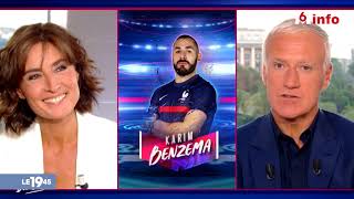 D.Deschamps se confie sur le retour de K.Benzéma#EURO2020 :